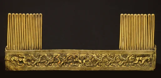 Piastra, z hrobky Bernardini di Palestrina (bronz)